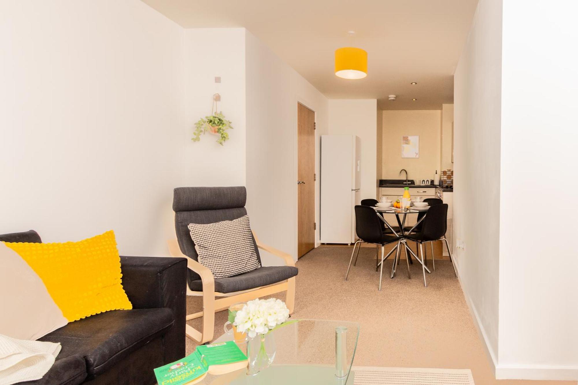Comfy Chic 2Bed Apartment In Sheffield City Centre Exterior foto